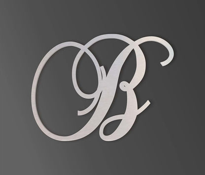 BabyOneStop Cursive Metal Letter For Nursery And Home Decor