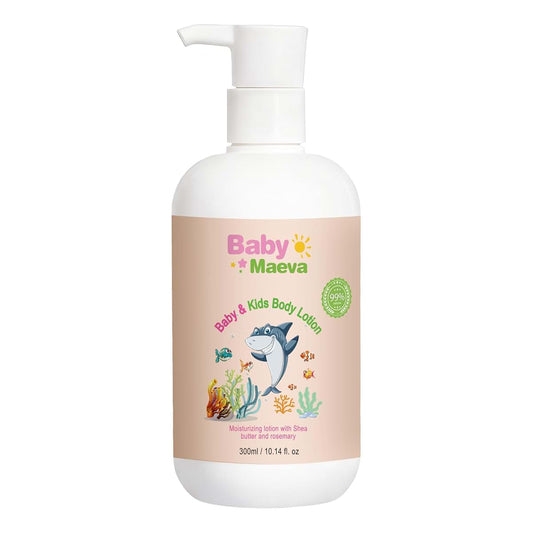 Baby Maeva Face And Body Organic Lotion With Shea Butter And Glycerin