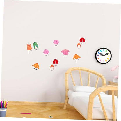 Funomocya Clothing Sorts Stickers PVC Labels With Pictures Text