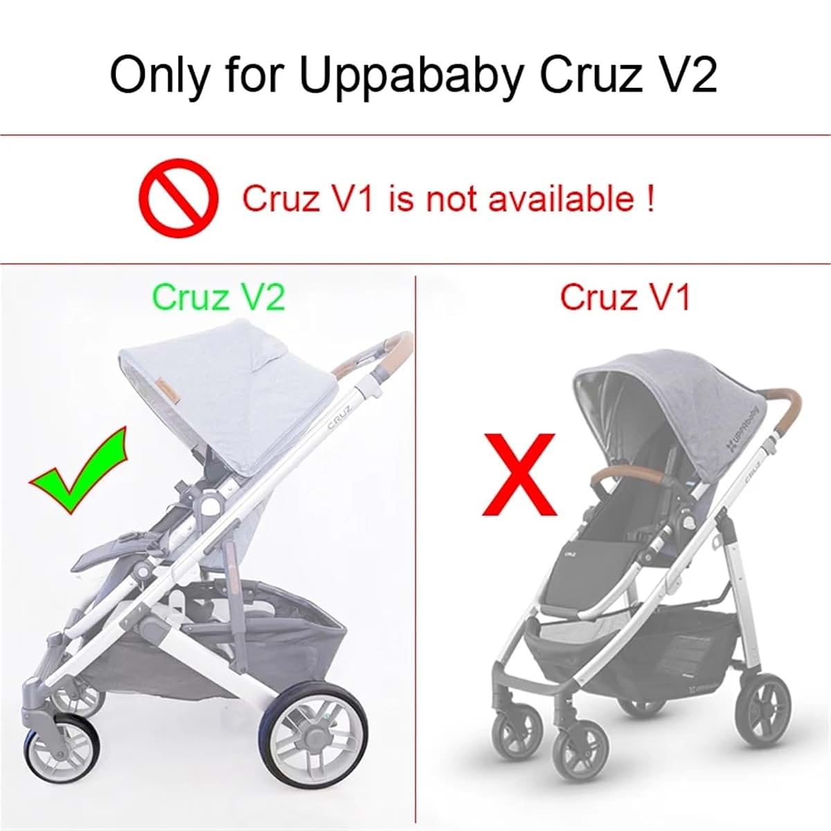 Bingche Buggy Wheel Tire For Uppababy Cruz V2 Front Stroller Wheels (photo 4)
