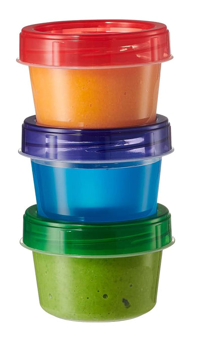 Elegant Disposables Baby Food Storage Containers Set (4 Oz)