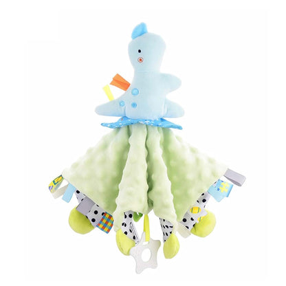 Zkbszn Infant Security Blanket with Cartoon Patterns