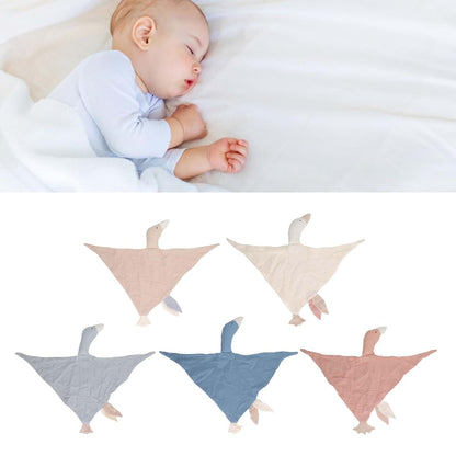 Miskall Blue Goose Security Blanket Cotton Cuddle Toy