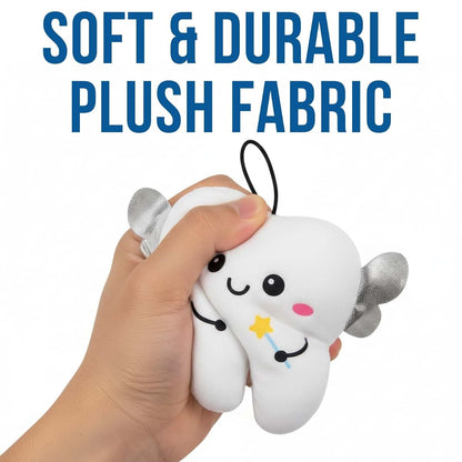 Fun Express Plush Tooth Fairy Pocket Pillow Doorknob Hangers