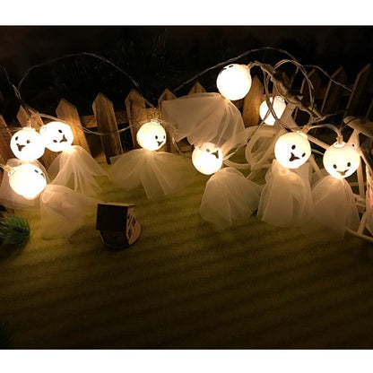BabyOneStop Ghost Doll LED Fairy String Lights for Bedroom Decor