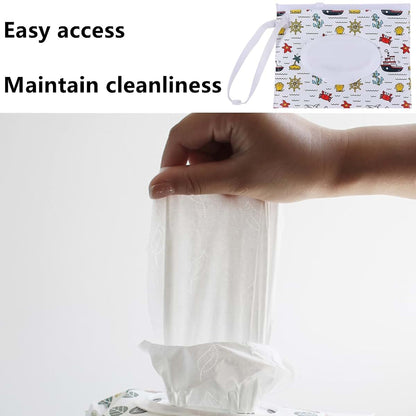 BabyOneStop Travel Wipes Case - Reusable Wet Wipe Dispenser