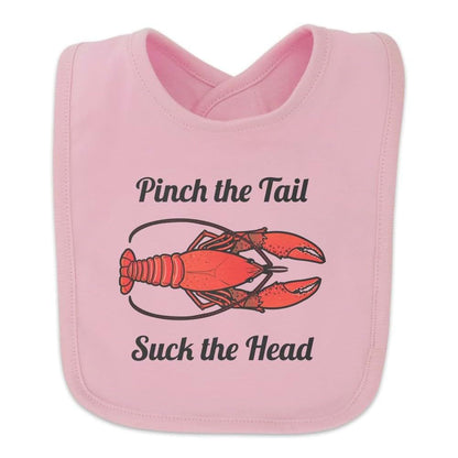 Graphics and More Crawfish Louisiana Saying Baby Bib