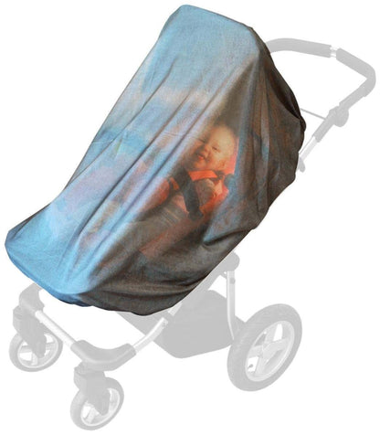 Jolly Jumper Solar Safe Net for Strollers and Playards, Black