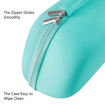Gowing Wearable Breast Pump Carrying Case, Hard Shell with Removable Tray, Holds 2 Pumps, Blue