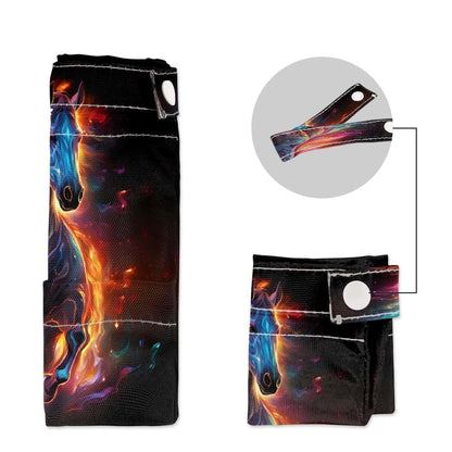 BabyOneStop Colorful Fire Horse Wet Dry Bag Set, Reusable Waterproof Storage