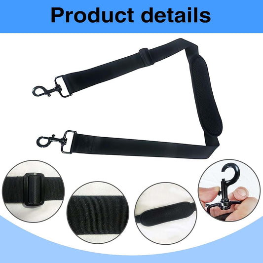 ZLYTY Adjustable Stroller Straps For Babyzen Yoyo, Black 2 (photo 2)