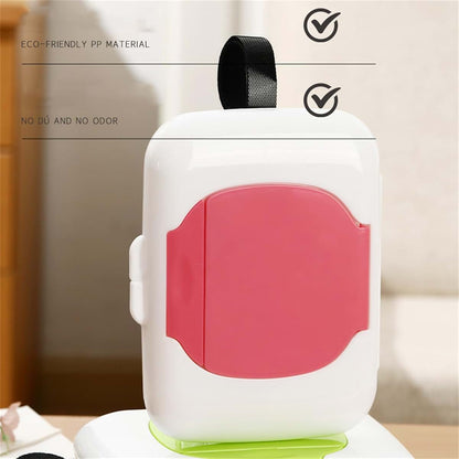 Syanjin Travel Refillable Wipe Holder Wipes Dispenser