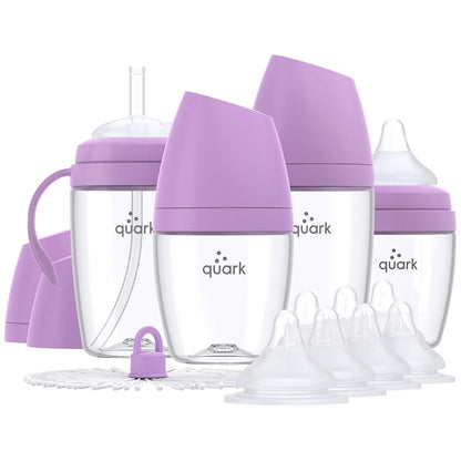 Quark BuubiBottle Hybrid Feeding Bundle - Purple
