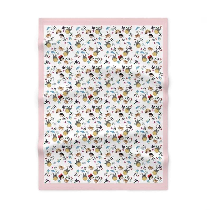 direfly ‌Studio Ghibli Soft Fleece Baby Blanket (Blue) - Cozy, Cute, and Babies