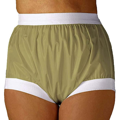 ZAKEKE Adult Incontinence Pants,Plastic Diapers,Adult Cloth Diapers Covers, Waterproof and Reusable Elderly Diapers
