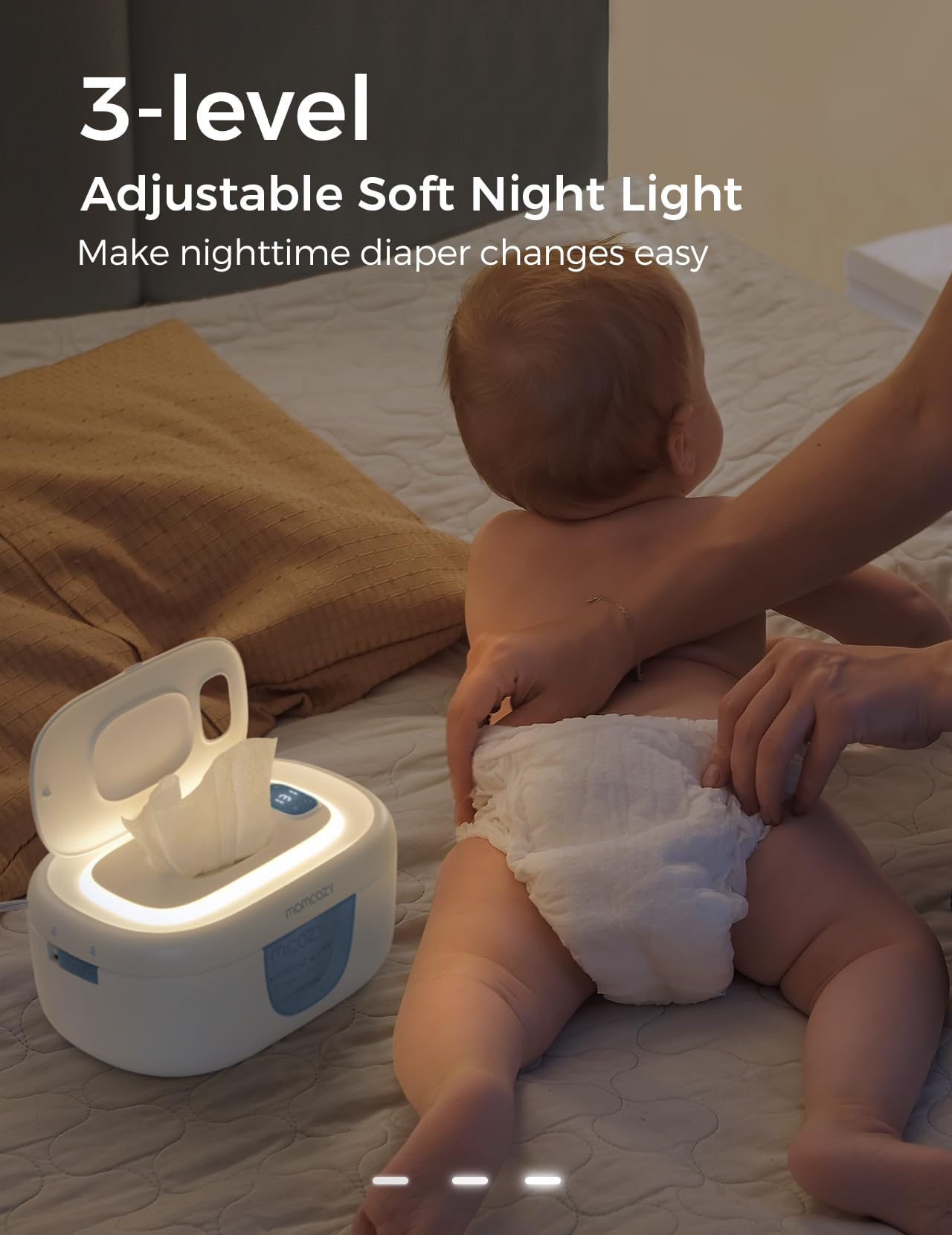 Momcozy Baby Wipe Warmer Large Capacity