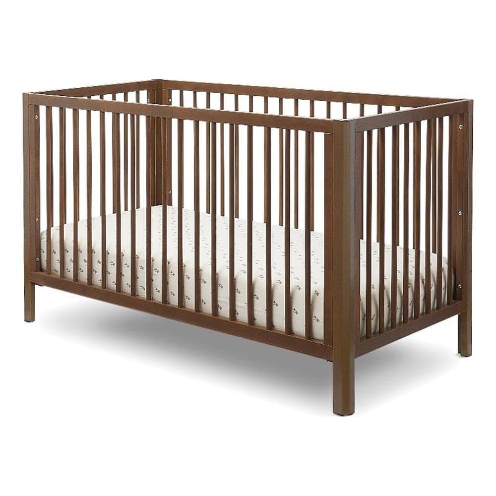 Sorelle Happy Lux 3-in-1 Crib - Walnut
