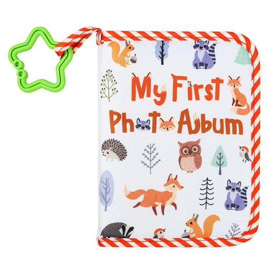 ZUYYON Baby Photo Album Baby Memory Book Soft Cloth Photo Book