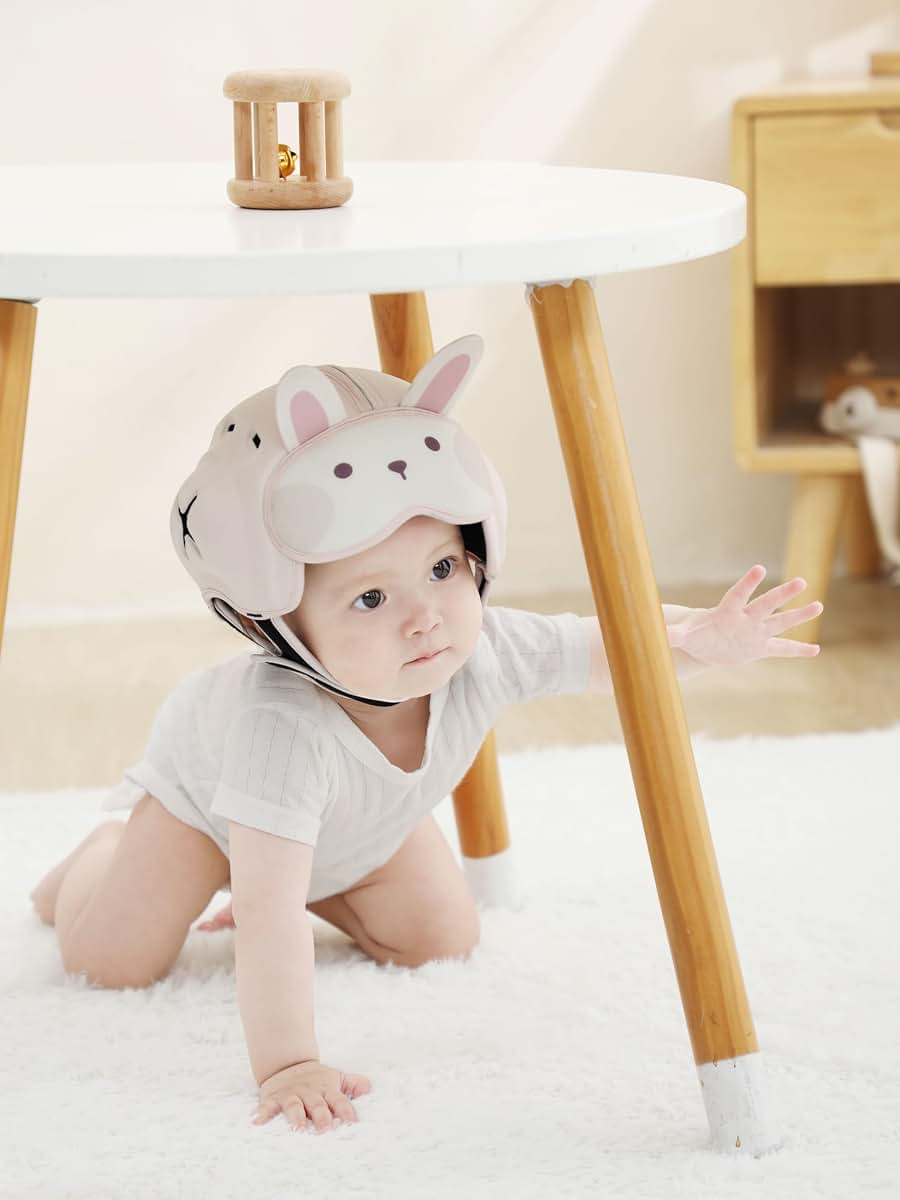 Mambobaby Baby Safety Helmet, Breathable Head Protector for Crawling