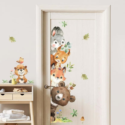 Woodland Animal Wall Decals for Nursery and Kids Room