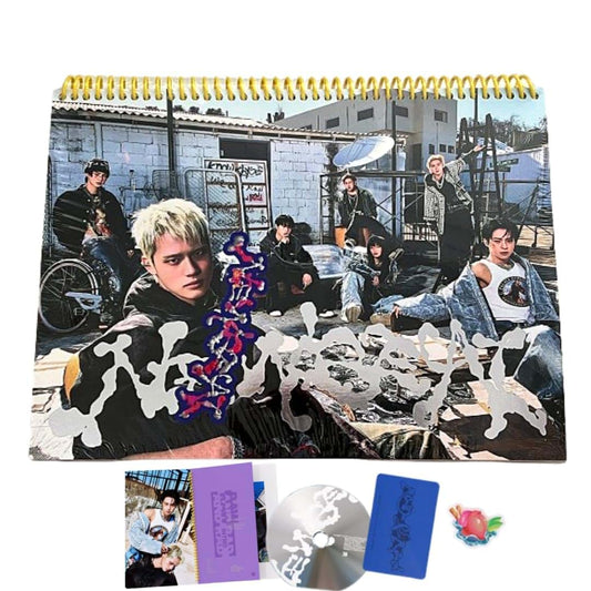Newbeat Raw And Rad 1st Full Album [Raw Ver.] Photobook + Cd + 2 Photocard + Sticker (Flip The Coin)
