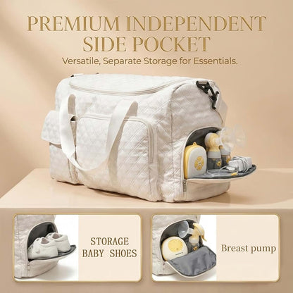 Diaper Tote Bag for Maternity and Travel Essentials