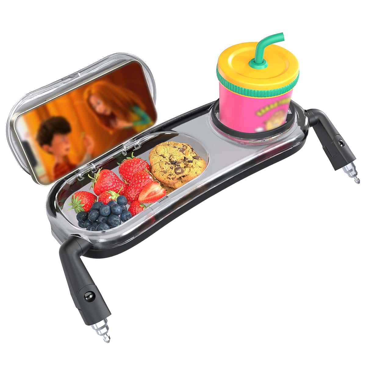 NWJY Snack Tray with Dustproof Lid for UPPAbaby Vista, Cruz & RumbleSeat