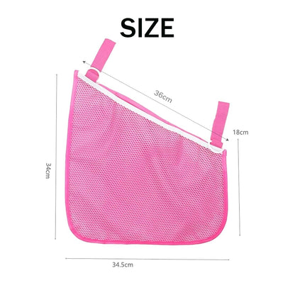 BabyOneStop 2 Pack Side Sling Stroller Cargo Net, Pink Universal Organizer Bag