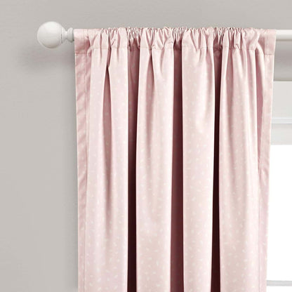 Lush Decor Pixie Fox Geo Blackout Window Curtain Panel