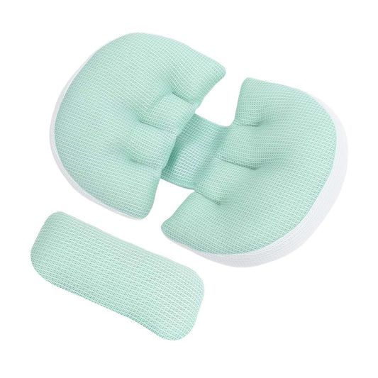 HANABASS Pregnancy Pillow Set with Adjustable Length and Waistline Support