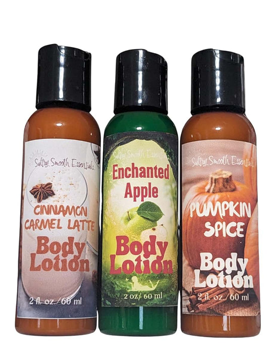 SultrySmooth Essentials Fall Lotion Collection Body Lotion, 3 Pack, 4 oz