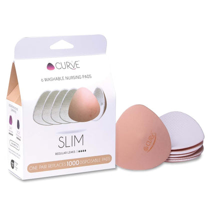 Curve By CacheCoeur Essential Plus Slim Nursing Pads - 6 Pack