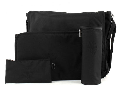 Lassig Casual Messenger Bag Patchwork black