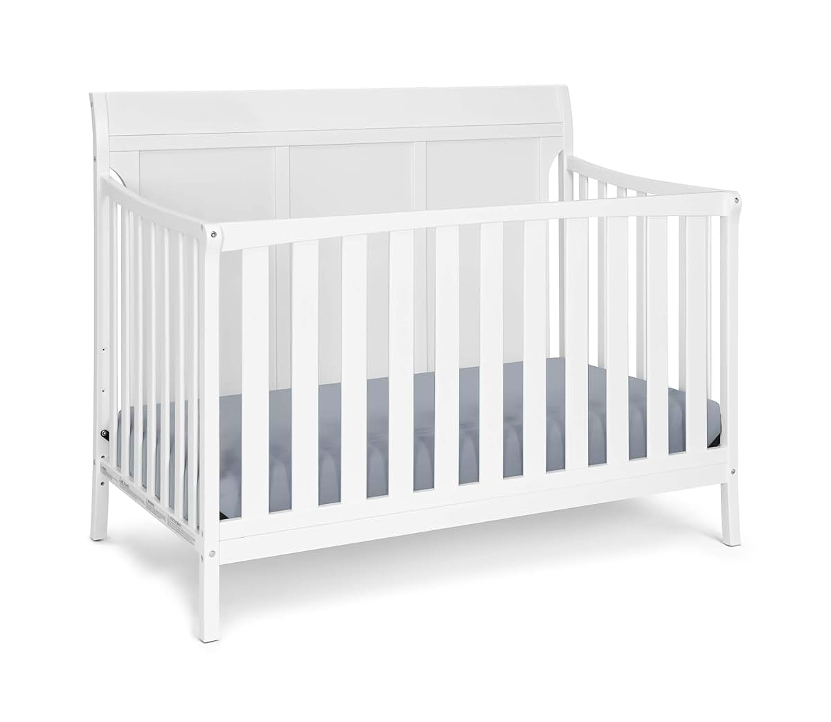 Suite Bebe Shailee 4-in-1 Convertible Baby Crib in White (photo 2)