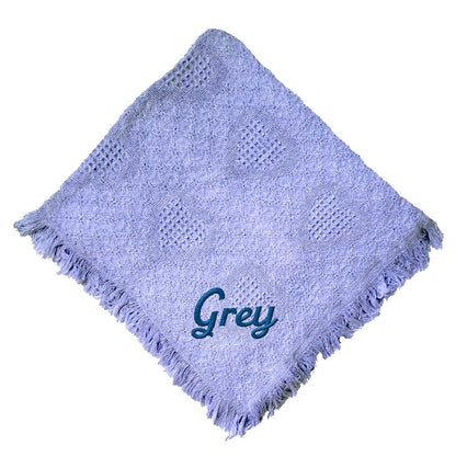 Fastasticdeal Personalized Cotton Woven Baby Blanket