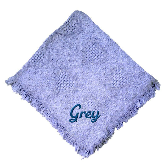 Fastasticdeal Personalized Cotton Woven Baby Blanket