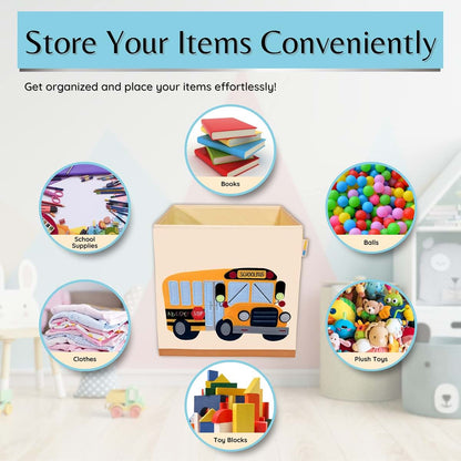 Product 4 Kids - Washable Cube Storage Organizer Bins
