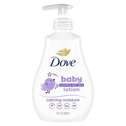 Baby Dove Sensitive Skin Care Calming Moisture Baby Lotion, 13 oz