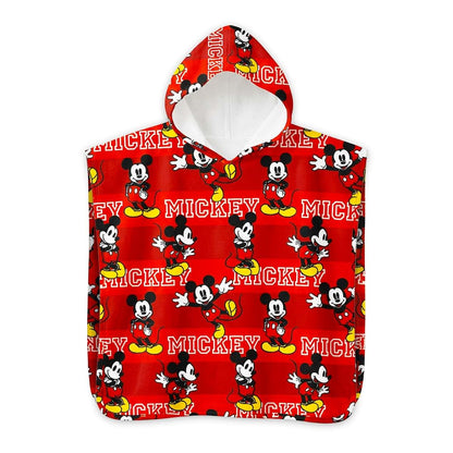 BabyOneStop Mickey Mouse Hooded Towel Poncho Set