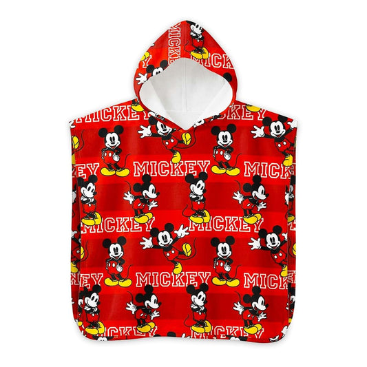 BabyOneStop Mickey Mouse Hooded Towel Poncho Set