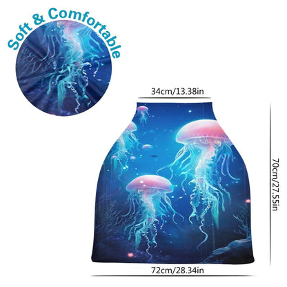 Jellyfish Multi-Use Baby Car Seat Cover for Stroller & Canopy