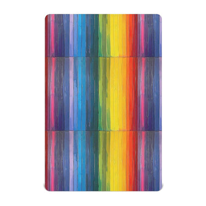 UMIRIKO Rainbow Stripe Pack n Play Sheet