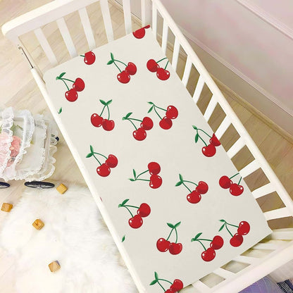 Sweet Pattern Designs Fitted Crib Sheet for Standard Mattress