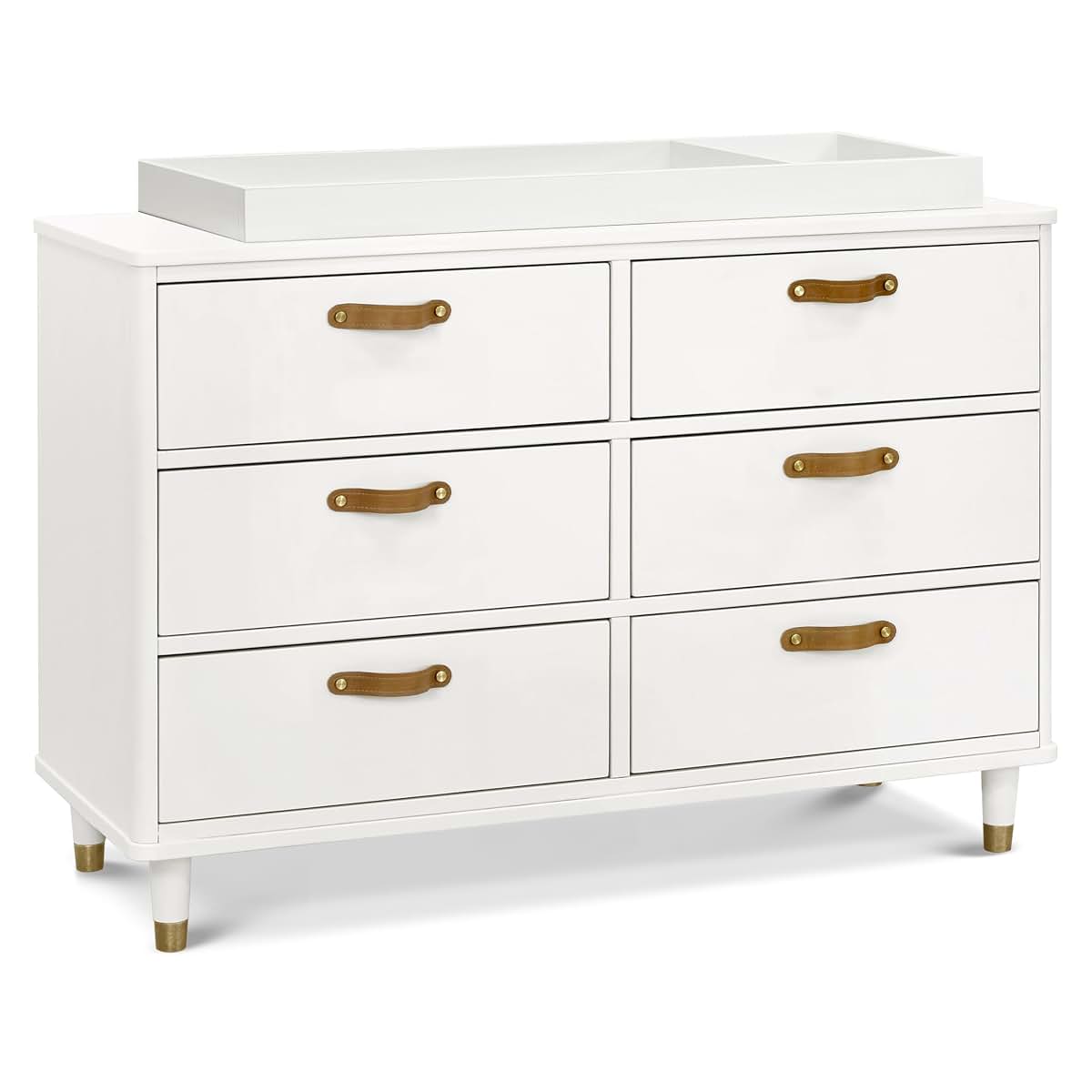 Namesake Tanner 6-Drawer Dresser in Warm White