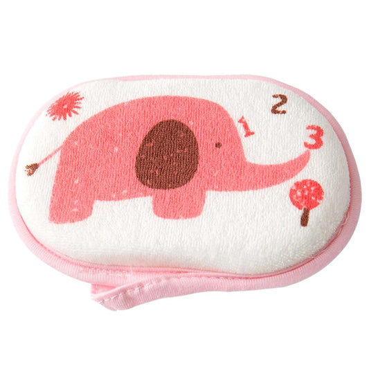 Psdndeww Kids Shower Sponge Hair Wash Bath Sponge Easy Grasp Skin Protective Cartoon Soft Shower Towel Baby Bath Shower