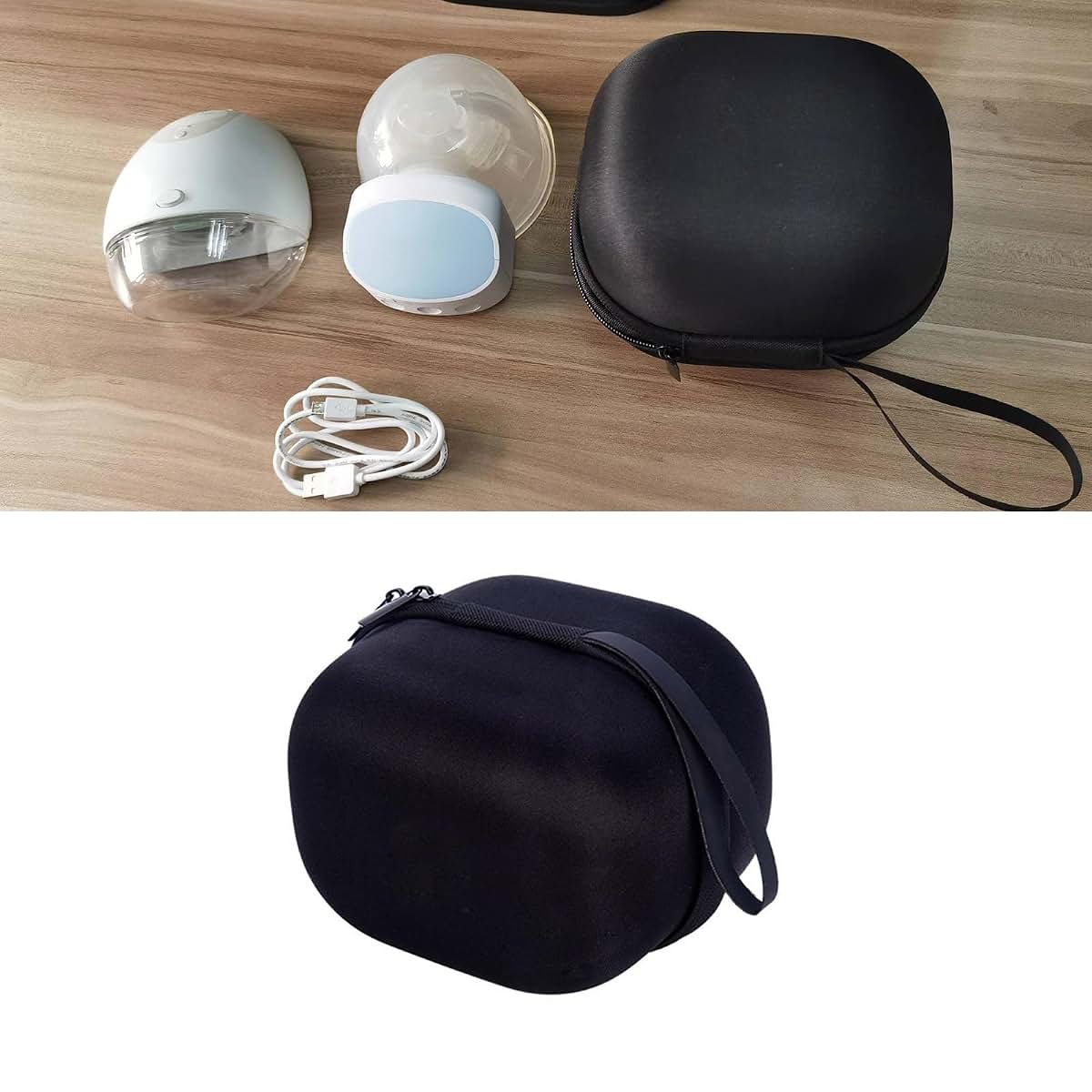 FeiYeup EVA Travel Case Storage Bag for Electric Breast Pumps (photo 2)