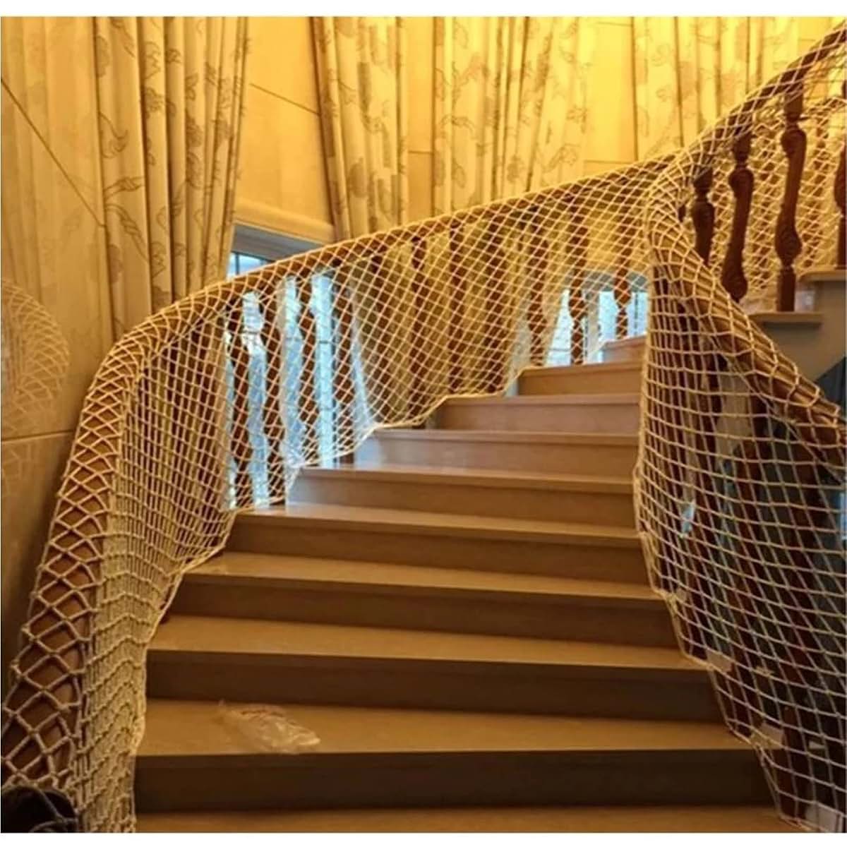 Awsad Child Safety Net For Stairs And Balconies, 4x8m (photo 3)