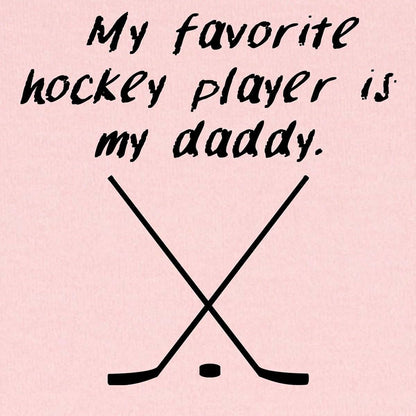 Cafepress My Favorite Hockey Player Is My Daddy Baby Blanket Swaddle