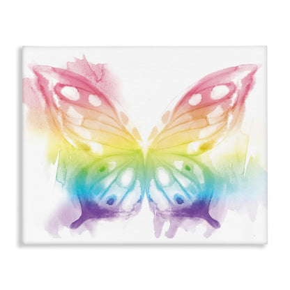 Stupell Industries Butterfly Wings Canvas Art for Kids' Rooms