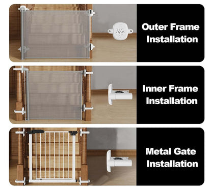 Della Stella Baby Gate Banister Adapter Kit for Round or Square Railings (photo 3)